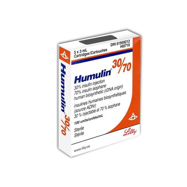 Humulin 30/70 Penfills 5x3ml