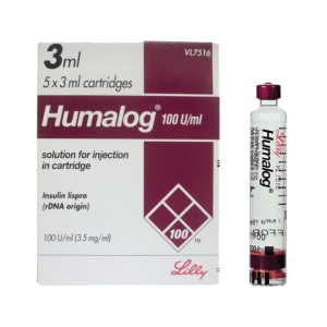 Humalog Cartridges 5x3ml