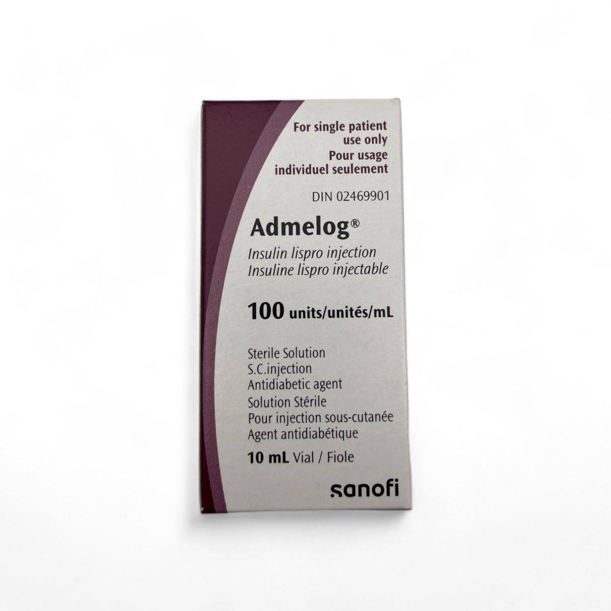 Admelog Insulin Vial 10ml