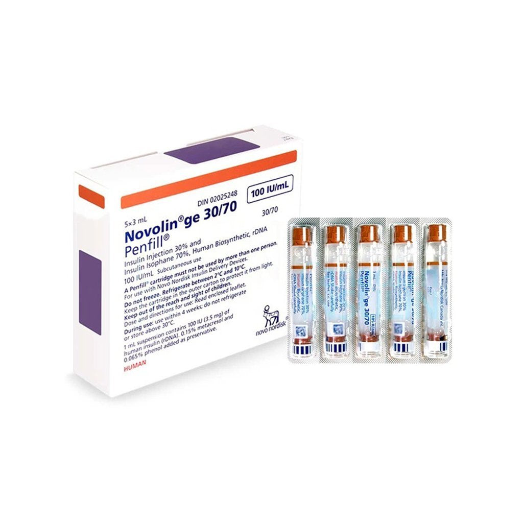 Novolin GE 30/70 Penfill 5x3ml