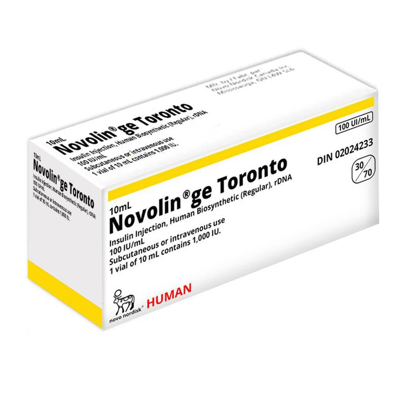 Novolin GE Toronto Vial 10ml