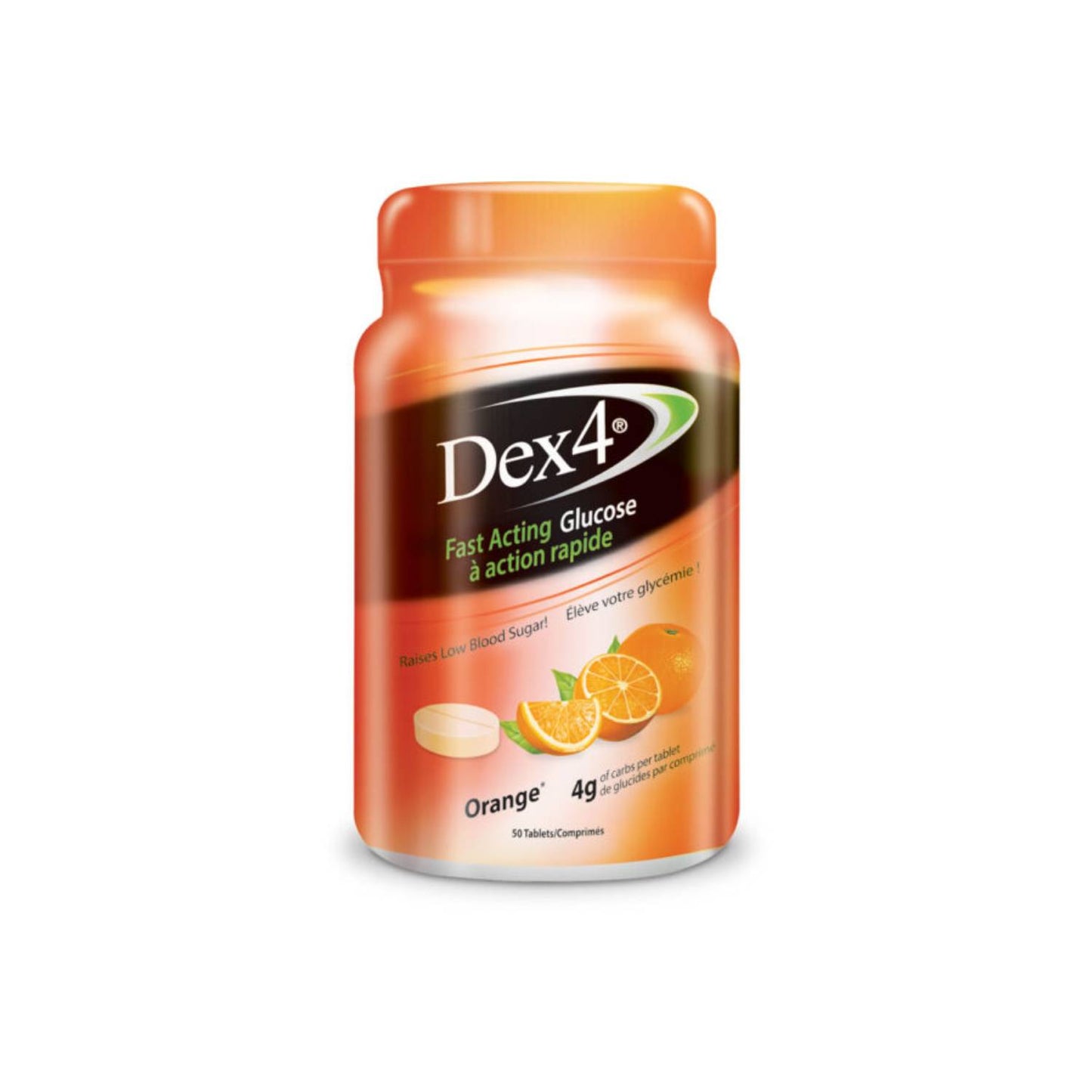 Dex4 Glucose Tablets Orange 50 Tablets