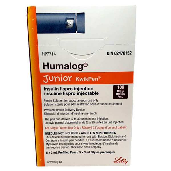 Humalog KwikPen JR 5x3ml