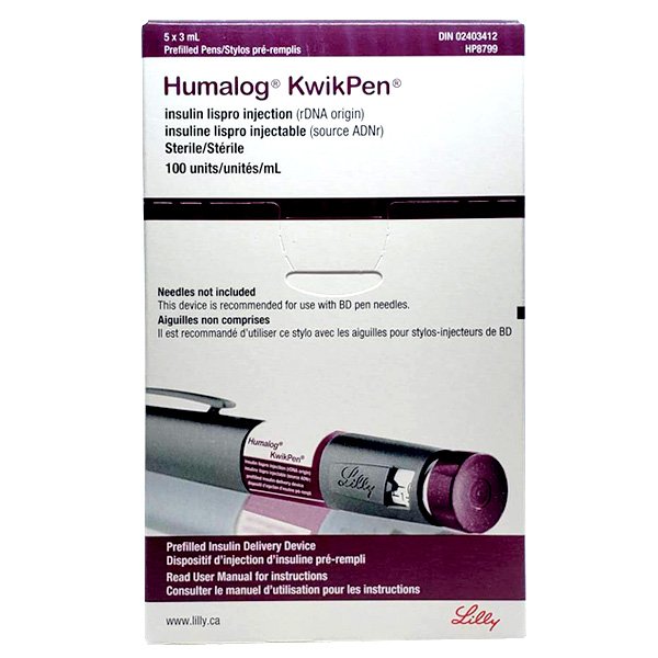 Humalog KwikPen 5x3ml
