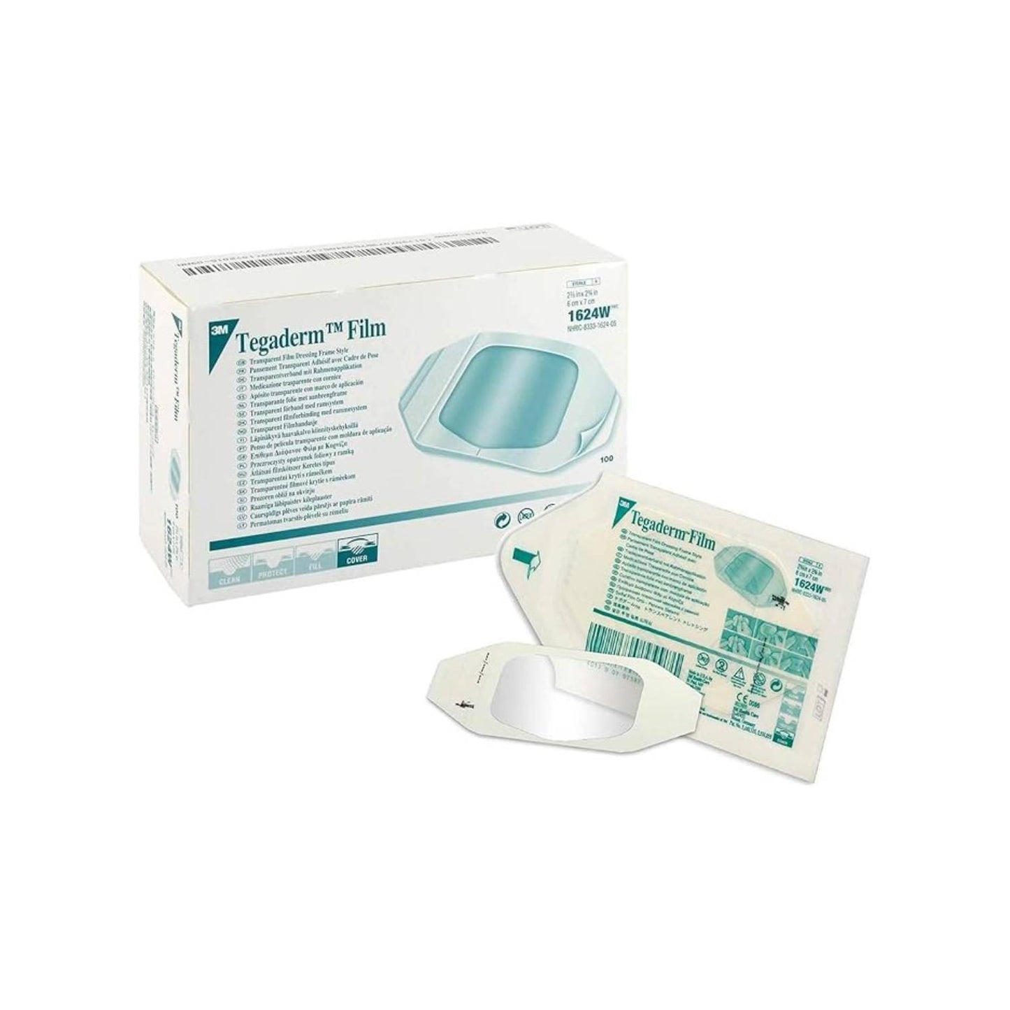 Tegaderm - 6cm x 7cm box of 100